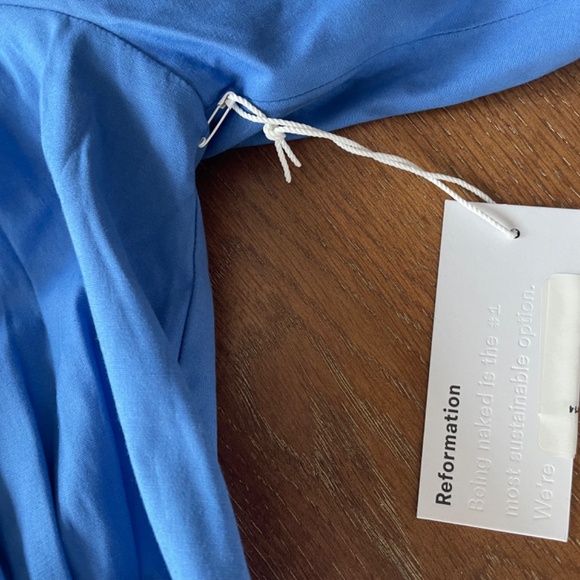 Reformation Olea Wrap Midi-Dress - Picture 7 of 10